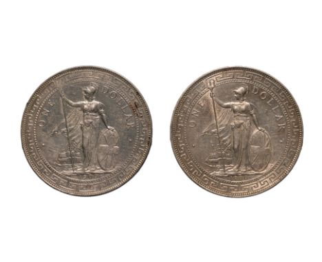 GREAT BRITAIN BRITISH TRADE DOLLAR 1900 B (2)
Britannia standing holding a trident and a shield, date below, reverse with Chi