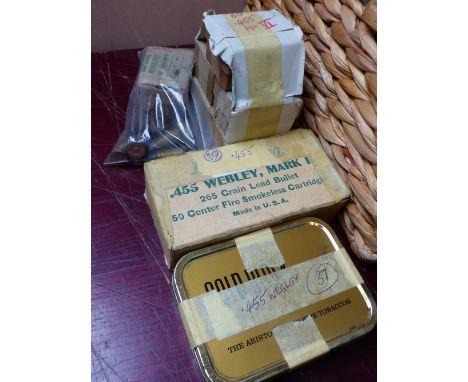 SECTION 1 COLLECTORS AMMUNITION- .455 WEBLEY, 156 ROUNDS