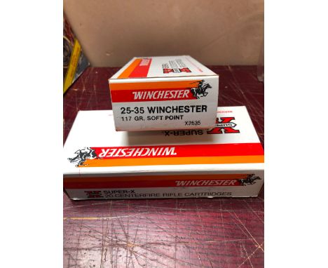 SECTION 1 COLLECTORS AMMUNITION- 25/35 WINCHESTER 40 ROUNDS
