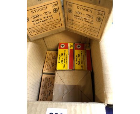 SECTION 1 COLLECTORS AMMUNITION- 295/300 ROOK- 900 ROUNDS