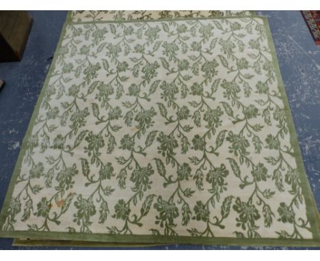 A RUG COMPANY HANDMADE CONTEMPORARY CARPET. 280 x 280cms