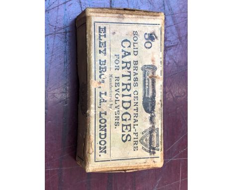 SECTION 1 COLLECTORS AMMUNITION- .297 ELEY -50 ROUNDS