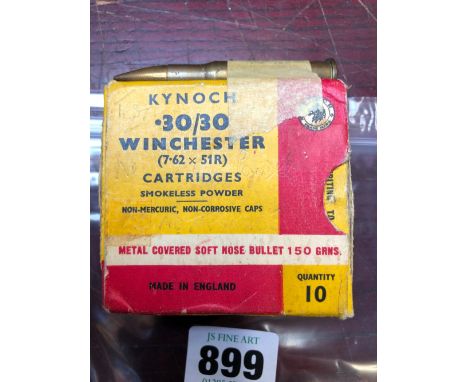 SECTION 1 COLLECTORS AMMUNITION- 30/30 WINCHESTER 11 ROUNDS