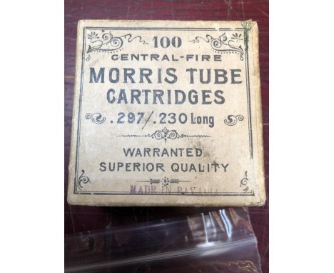 SECTION 1 COLLECTORS AMMUNITION- .22 MORRIS 100 ROUNDS