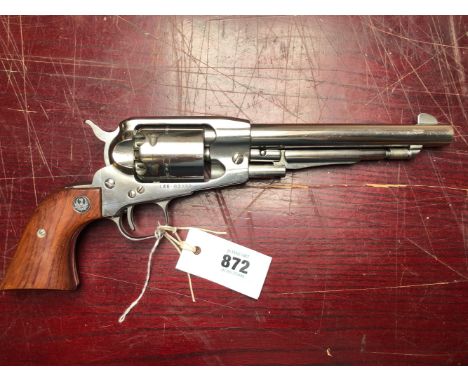 SECTION 1 FIREARM - PISTOL RUGER BLACK POWDER .45 CAL. REVOLVER SERIAL NUMBER 148 03309 ( ST. NO. 3441)