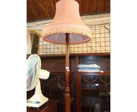 Wooden Standard Lamp 