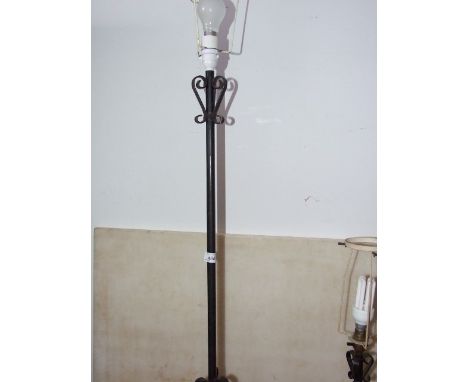 Wrought Iron Lamp 40 inches tall