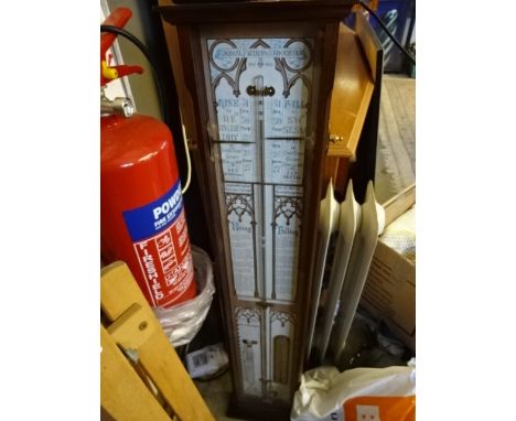 Modern replica of admiral Fitzroys Mid 19th century barometer
