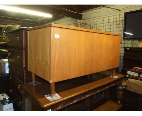 Retro Trunk 18 x 40 inches 21 inches tall including legs