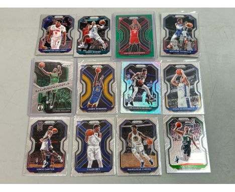Basketball - Twelve Panini Prizm trading cards / AN20 