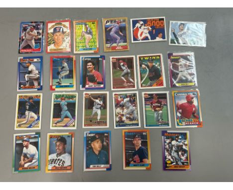 Baseball Trading Cards -  A collection of mainly Topps Baseball trading cards from late 80's to early 90's including Nolan Ry