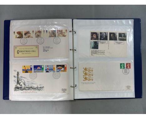 A collection of 44 first day cover and commemorative stamps dated between 1980 to 1985. /AN37 