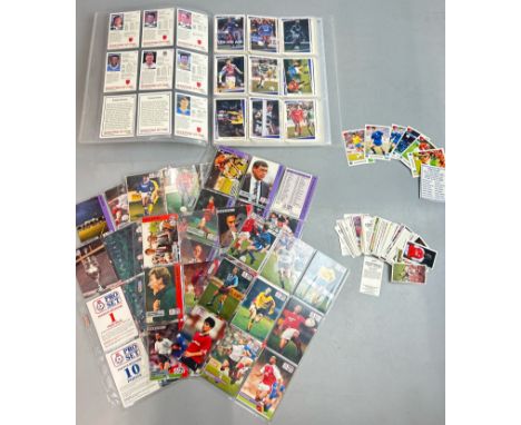 1990's football cards and stickers including Pro Set, Shooting Stars and Barratt / AN19
