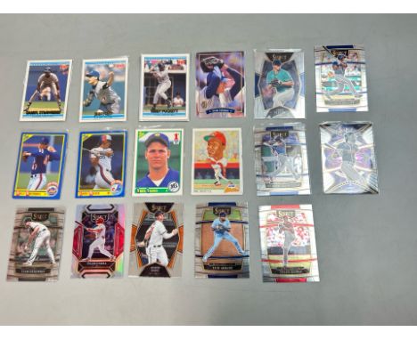 Baseball Trading Cards - Assorted cards including 1990's Score and MVP and Panini Select (17) / AN20 