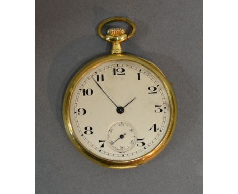 An 18ct. Gold Cased Pocket Watch by Invicta