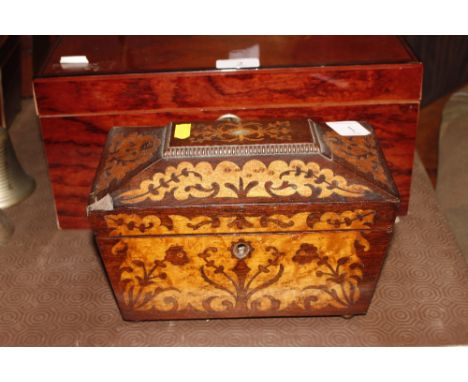 A sarcophagus shaped caddy AF