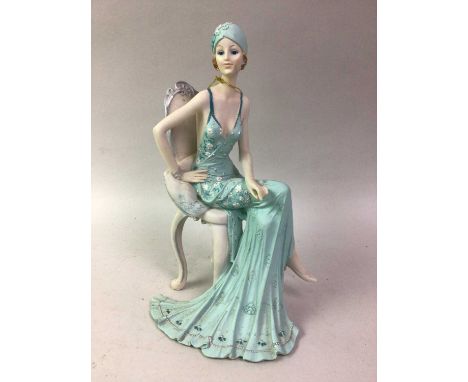 TWO LLADRO FIGURES, ALONG WITH FURTHER CERAMICS comprising three Nao, two Royal Doulton, a Hummel, and two further, also a Ch