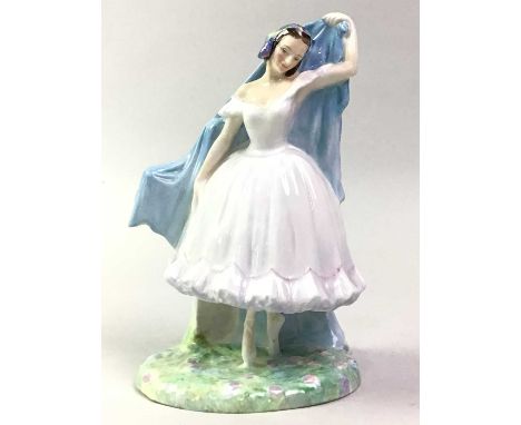 ROYAL DOULTON FIGURE OF THE FORREST GLADE GISELLE, AND OTHER FIGURES  Giselle HN 2140, along with two other Royal Doulton fig