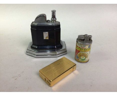 COLLECTION OF CIGARETTE LIGHTERS, ALONG WITH RELATED ITEMS including Ronson, Calibri, St Dupont, Zippo, along with other item