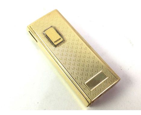 DUNHILL ROLLAGAS LIGHTER, AND OTHERS including three other lighters and a group of compacts and trinket boxes