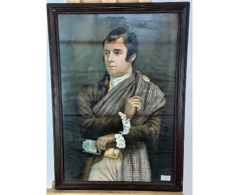 LITHOGRAPH OF ROBERT BURNS, LATE 19TH / EARLY 20TH CENTURY framed and under glass75cm x 53cm overall
