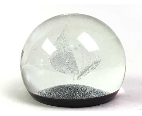 COLLECTION OF CAITHNESS PAPERWEIGHTS, AND ANOTHER PAPERWEIGHT  comprising the Caithness Zephyr, Asteroid, Fireball and an unm