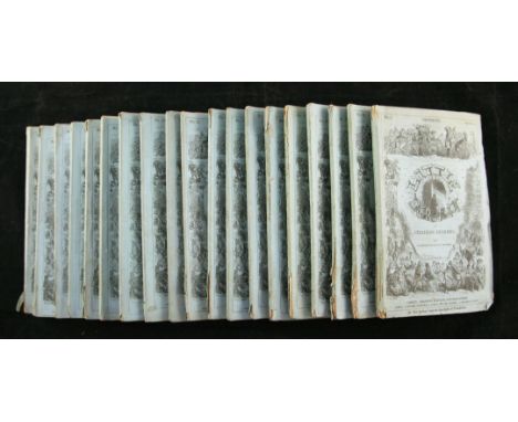 Dickens, Charles - Little Dorrit, 1st edition in 19/20 parts, 8vo, original wraps, 40 plates, illustrated by Hablot K. Browne