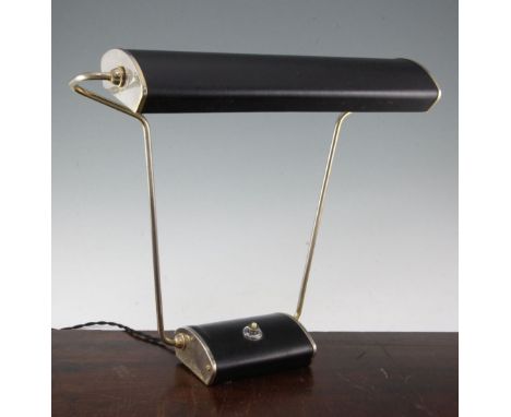 A 1950's Eileen Gray adjustable desk lamp, 18in.