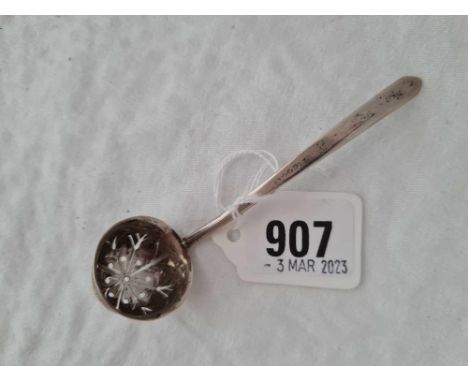 Small sifter ladle. Sheffield 1927