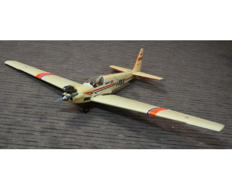 Fournier RF4 - a pre-made RC model plane of a French Fournier RF4 motor glider. Fitted with engine and radio gear. Wing span 