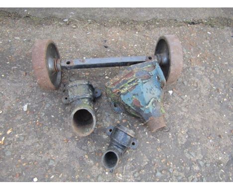 Cast iron gutter hopper and downpipe shoes etc&nbsp;