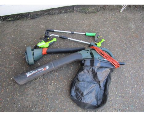 Black &amp; Decker leaf blower and edging tools&nbsp;
