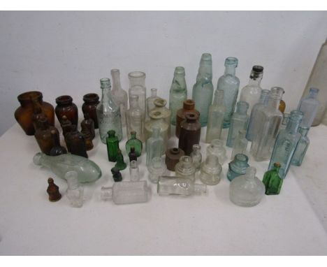 Vintage bottle collection
