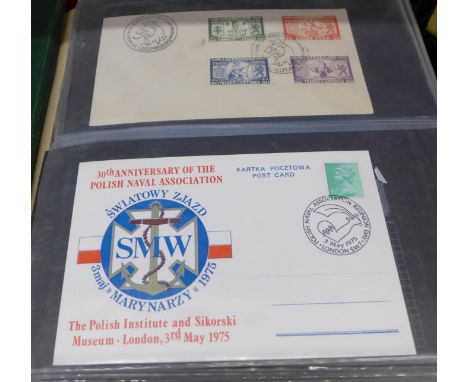 An album of military themed First Day Covers 