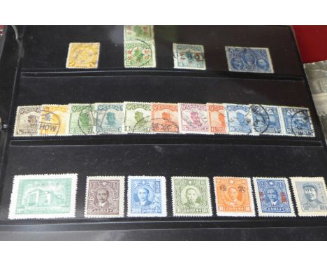 An album of Chinese stamps, postal history, and First Day Covers, etc. 