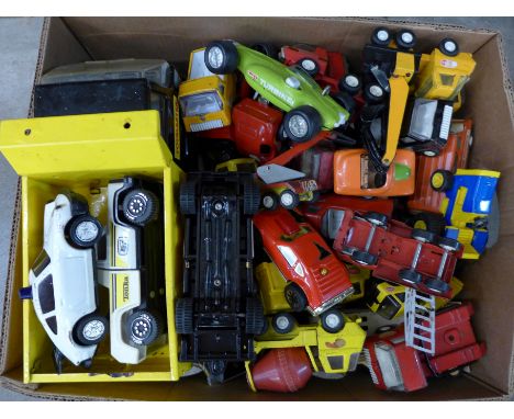 Tonka Toys and similar model vehicles 