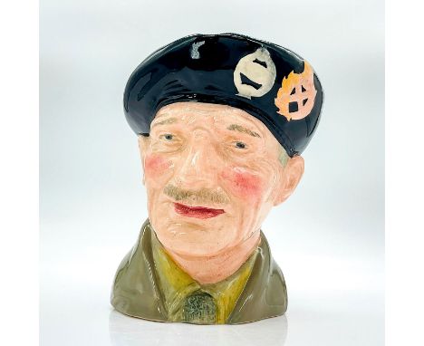 Black beret, sage green uniform.Bernard Law Montgomery (1887 - 1976), first Viscount Montgomery of Alamein, was referred to f