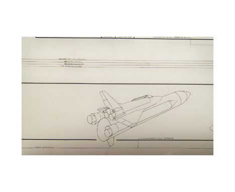 Original set of Master Schematics from Grumman Aerospace titled, Space Shuttle Orbiter: Integrated Functional Configuration L