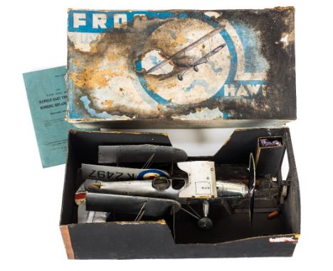 *Frog Model. A rare 1930s flying scale model of a Hawker Hart Mark II Day Bomber by Frog,  complete with original box and ins