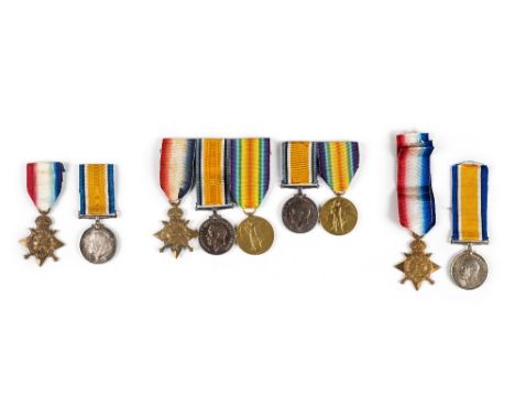 *WWI. A Great War group of three to Driver C.R. Way, Royal Artillery 1914-15 Star (L-11897 Sdlr: C.R. Way. R.F.A.), British W