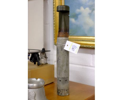 *Luftwaffe. A WWII German Luftwaffe Incendiary, dated 1938,  with original tail fin and tile breaker tip, 35cm long  (1)