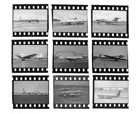 *Negatives. A collection of approximately 9,000 black and white 35mm negatives of both civil and military subjects taken in t