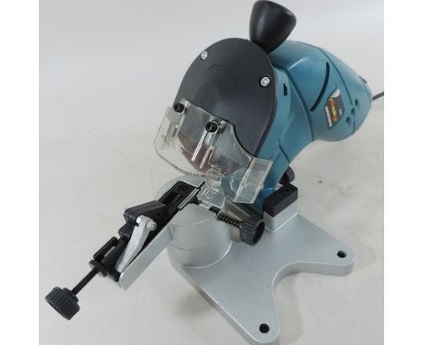 A 240v chainsaw sharpener