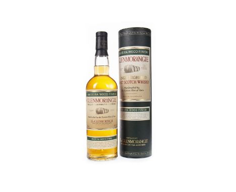 GLENMORANGIE MADEIRA WOOD Single Malt Scotch Whisky 70cl, 43% volume, in tube.