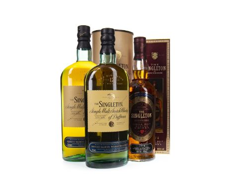 SINGLETON OF DUFFTOWN AGED 12 YEARS - ONE LITRE Single Malt Scotch Whisky One litre, 40% volume, in tube. SINGLETON OF DUFFTO