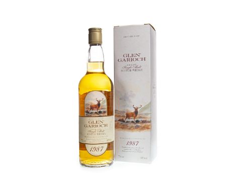 GLEN GARIOCH 1987 Single Malt Scotch Whisky 70cl, 40% volume, in carton.