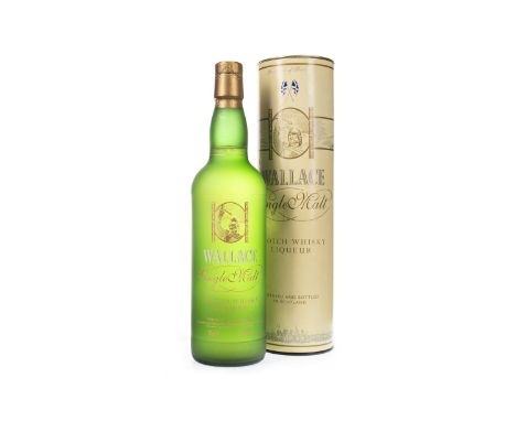 WALLACE SINGLE MALT LIQUEUR Single Malt Scotch Whisky Liqueur 70cl, 35% volume, in tube.