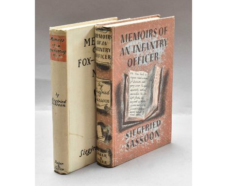 Sassoon (Siegfried), Memoirs of a Fox-Hunting Man, Faber and Faber, 1929, first edition thus, illustrated by William Nicholso