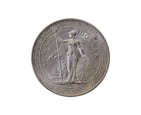 GREAT BRITAIN BRITISH TRADE DOLLAR 1908/3 B
1908/3 B, obverse with Britannia holding trident, reverse with Chinese characters