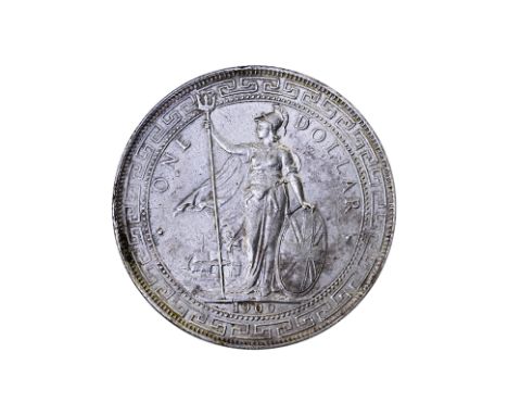 GREAT BRITAIN BRITISH TRADE DOLLAR 1900 (C?)
1900, obverse with Britannia holding trident, reverse with Chinese characters an
